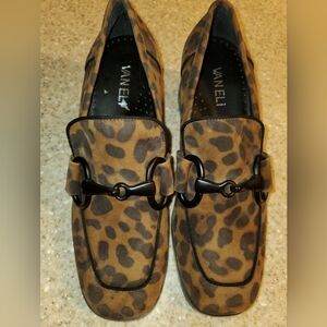 VANELI Leopard Loafers NWOT